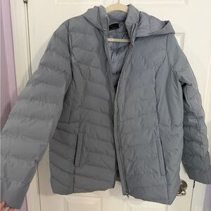 32 Degrees Light Gray Puffer Jacket